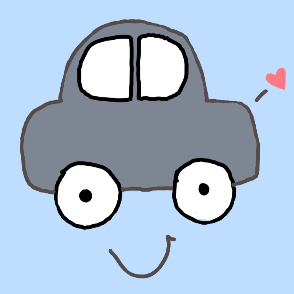 Happy Car Icon